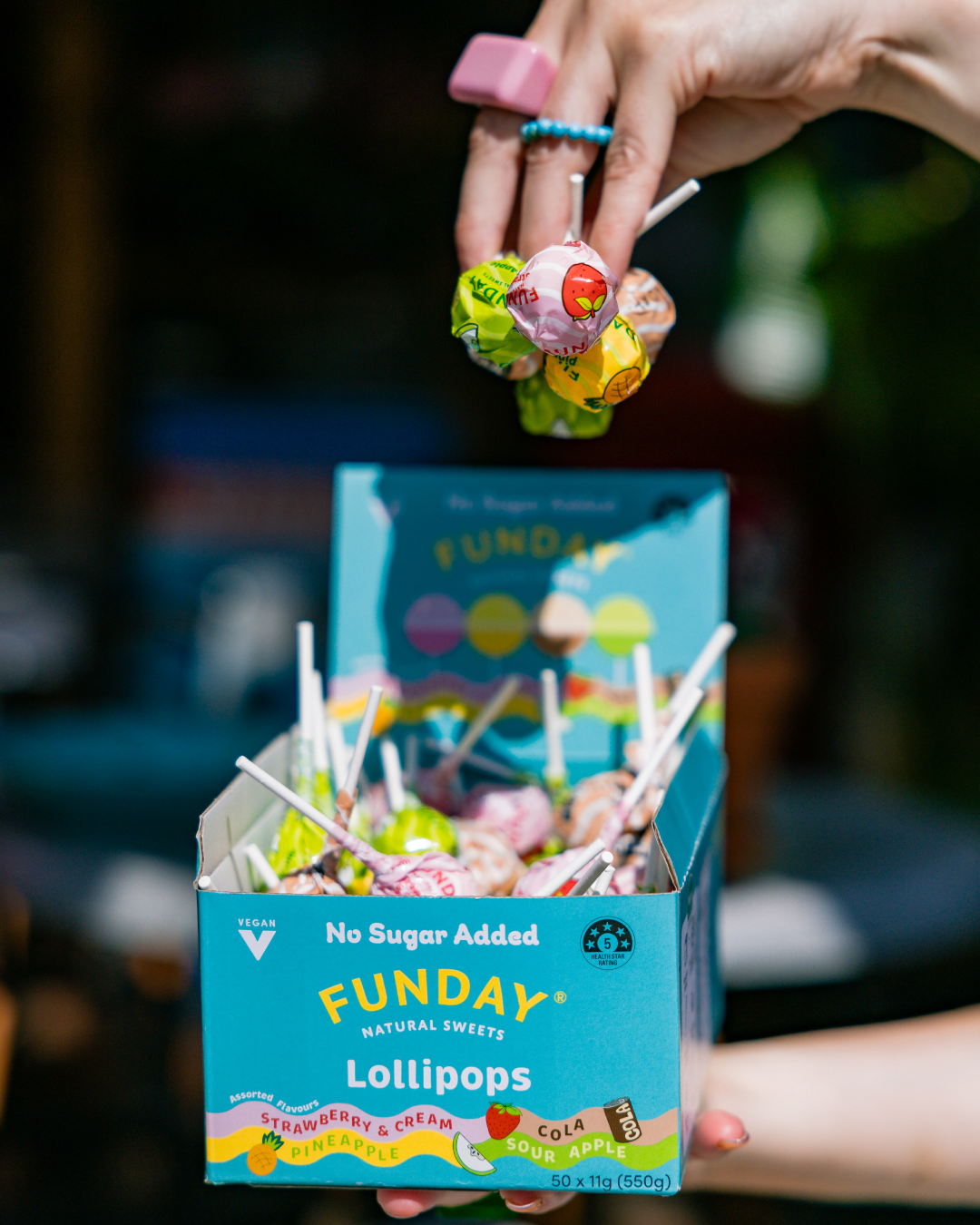 FUNDAY Lollipops 50 Piece Box