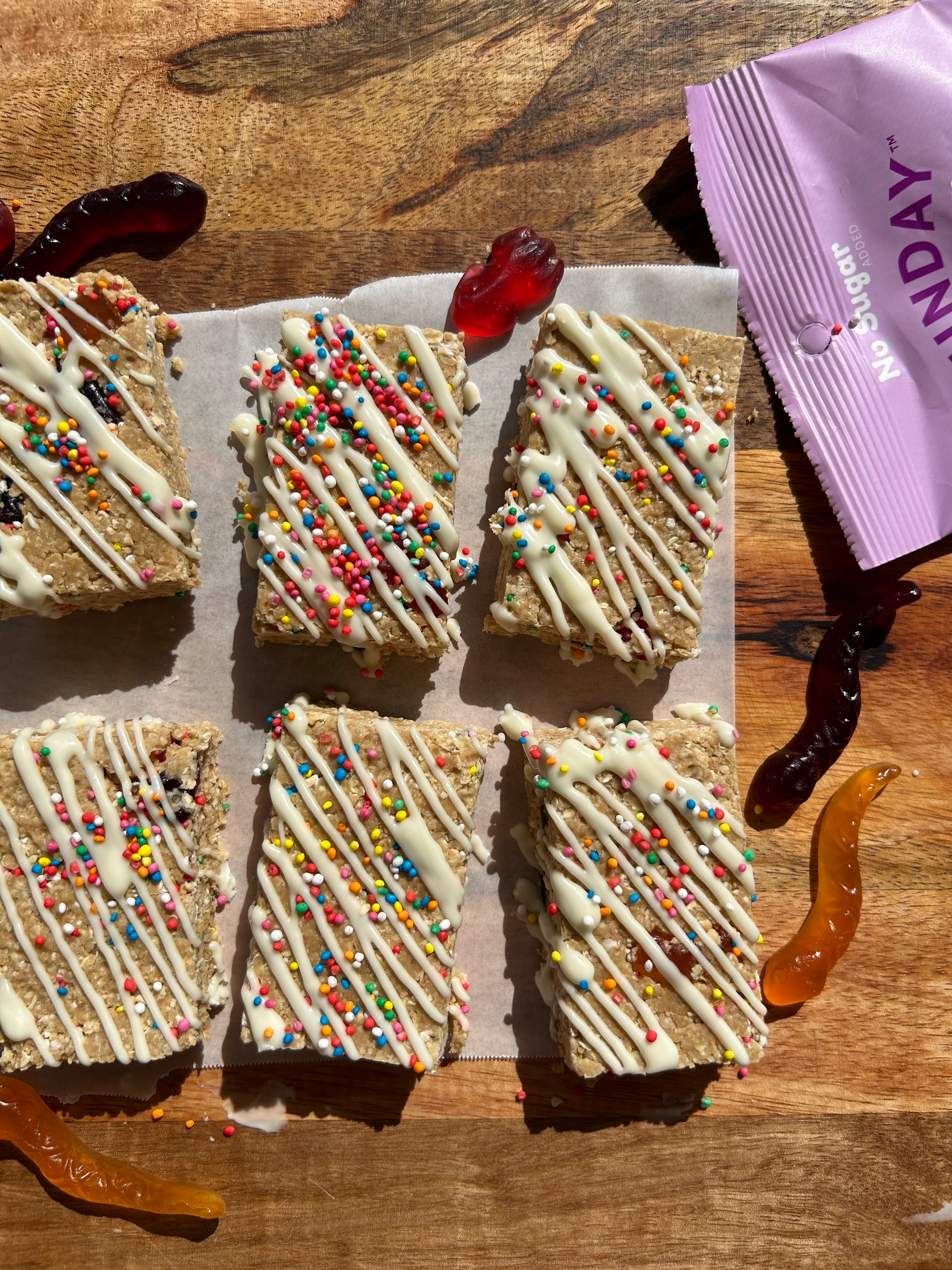 Indulge your inner child: FUNDAY Fairy Bread Protein Bars