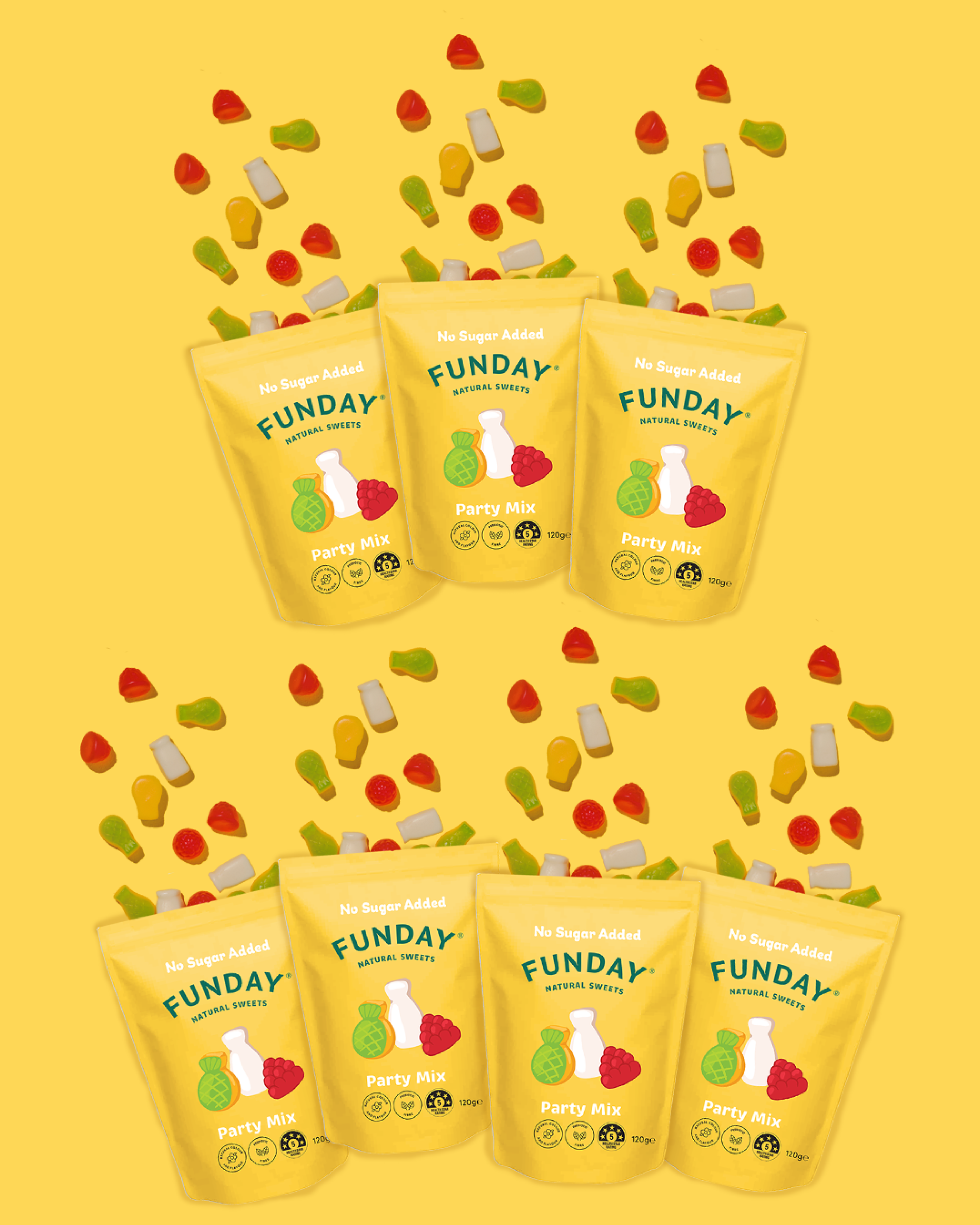 Party Mix Gummies (7x120g)