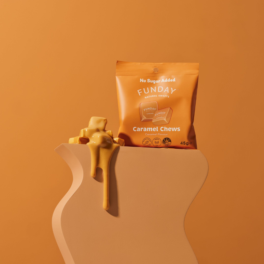 Caramel Chews 45g (12 BAGS IN EVERY BOX)