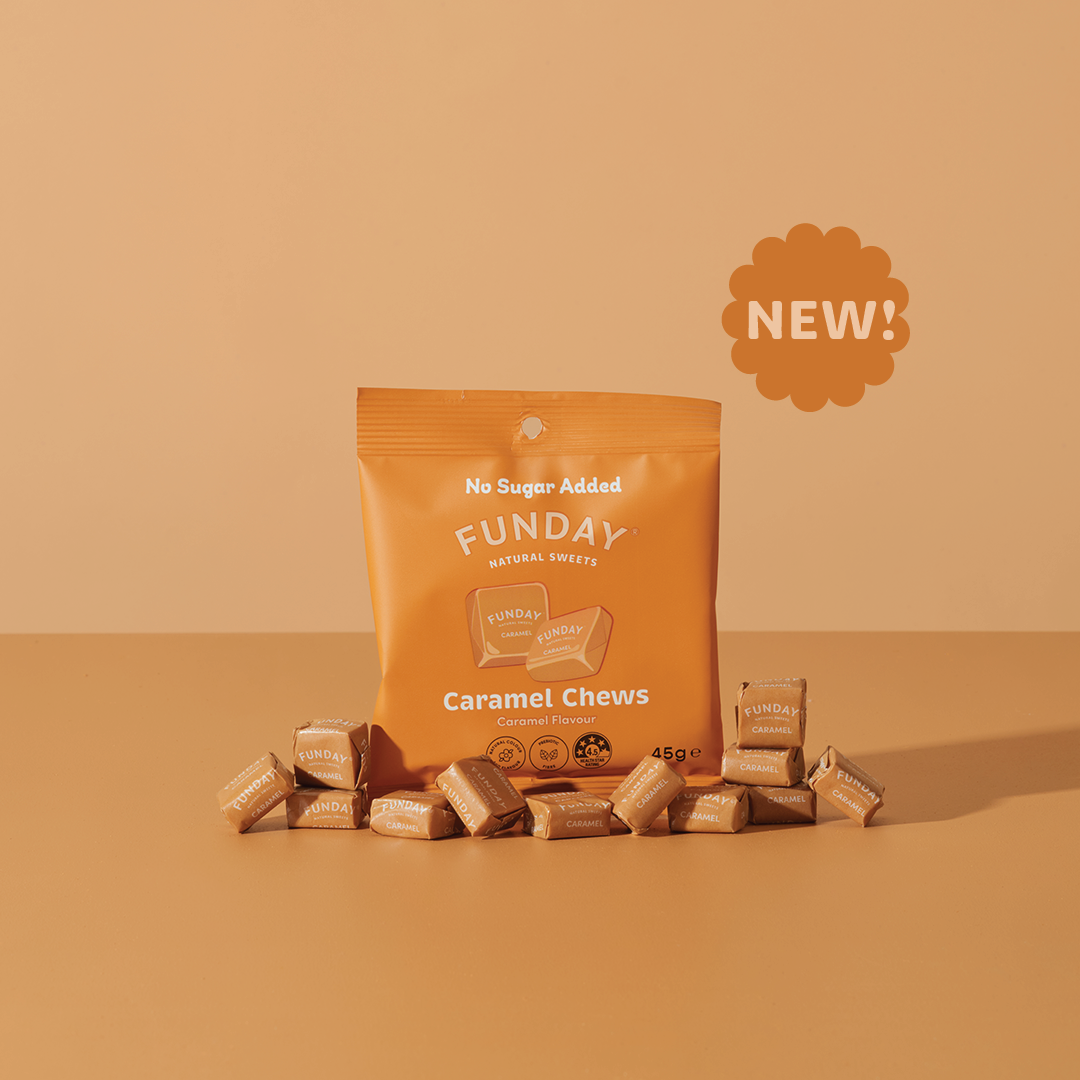 Caramel Chews 45g (12 BAGS IN EVERY BOX)