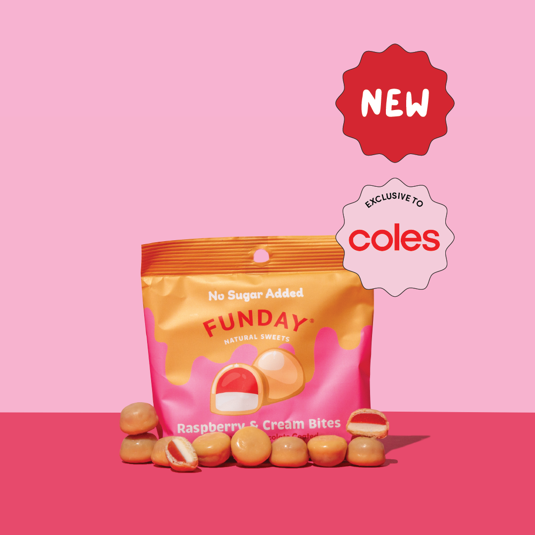 Caramel White Chocolate Raspberry & Cream Bites 
