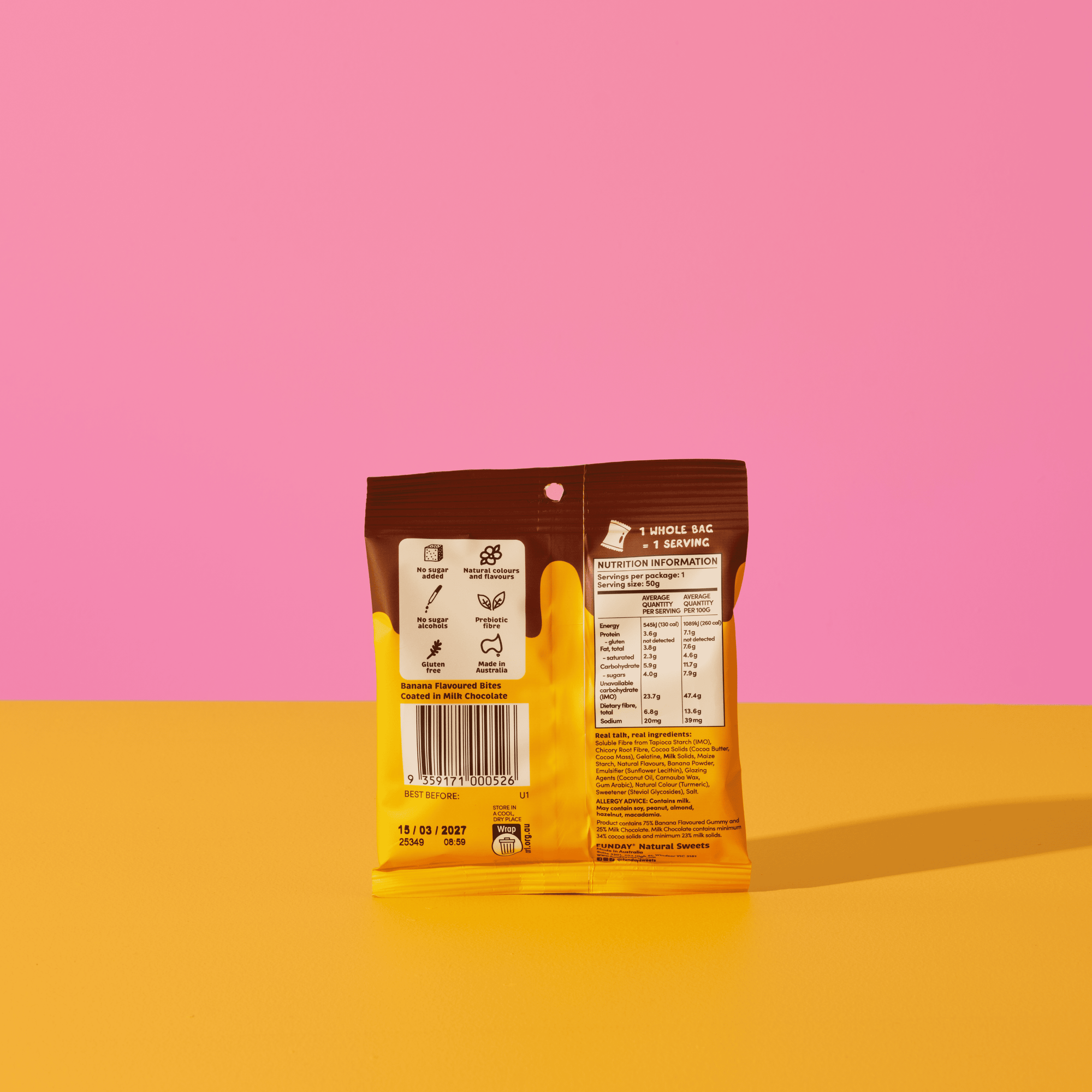 Milk Chocolate Banana Bites