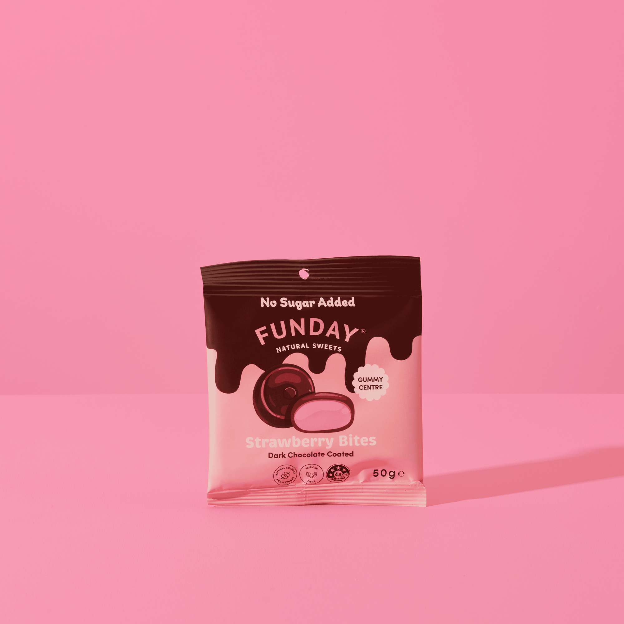 Dark Chocolate Strawberry Bites