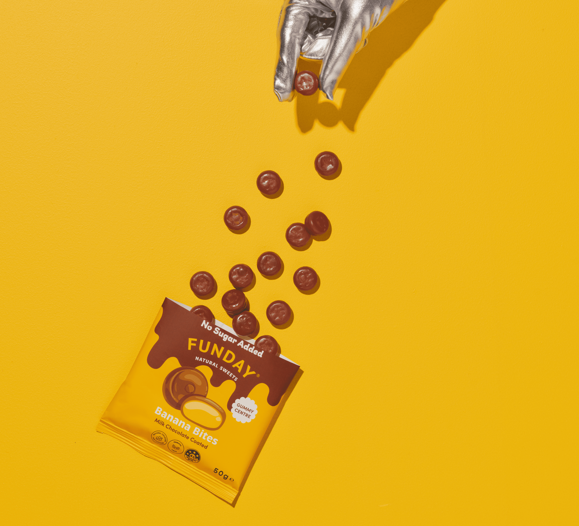 Milk Chocolate Banana Bites