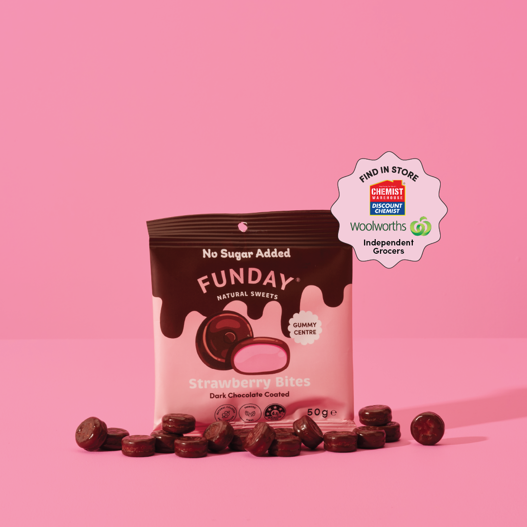 Dark Chocolate Strawberry Bites