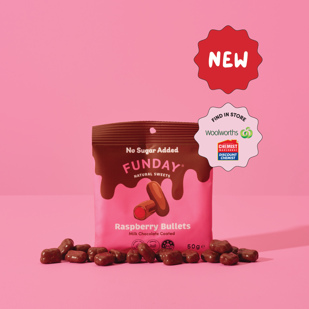 Milk Chocolate Raspberry Bullets