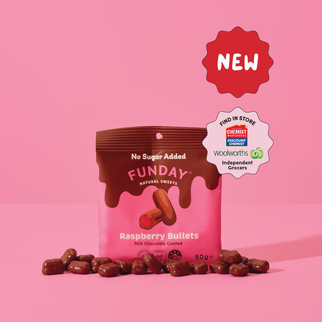 Milk Chocolate Raspberry Bullets