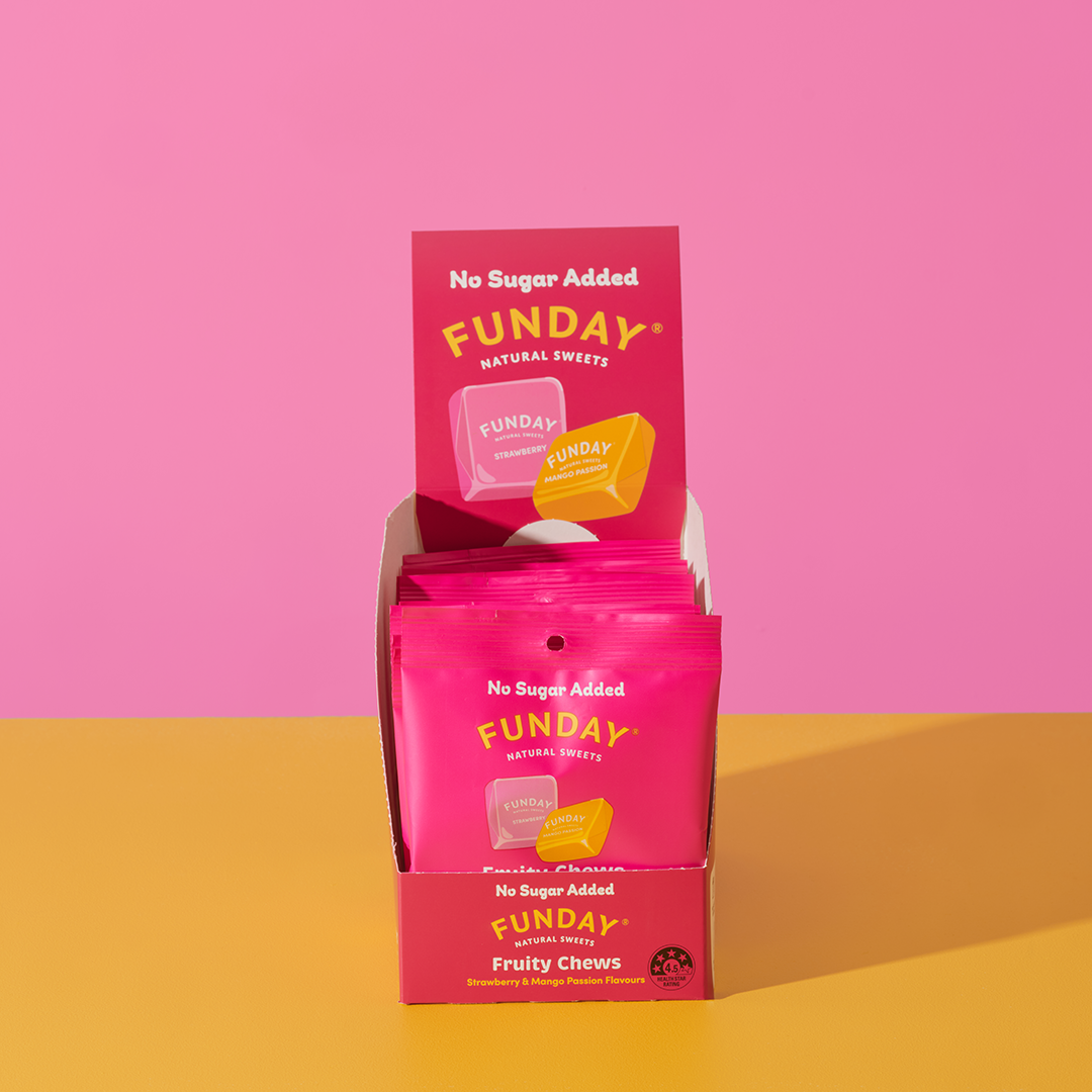 Fruity Chews 45g (12 BAGS IN EVERY BOX)
