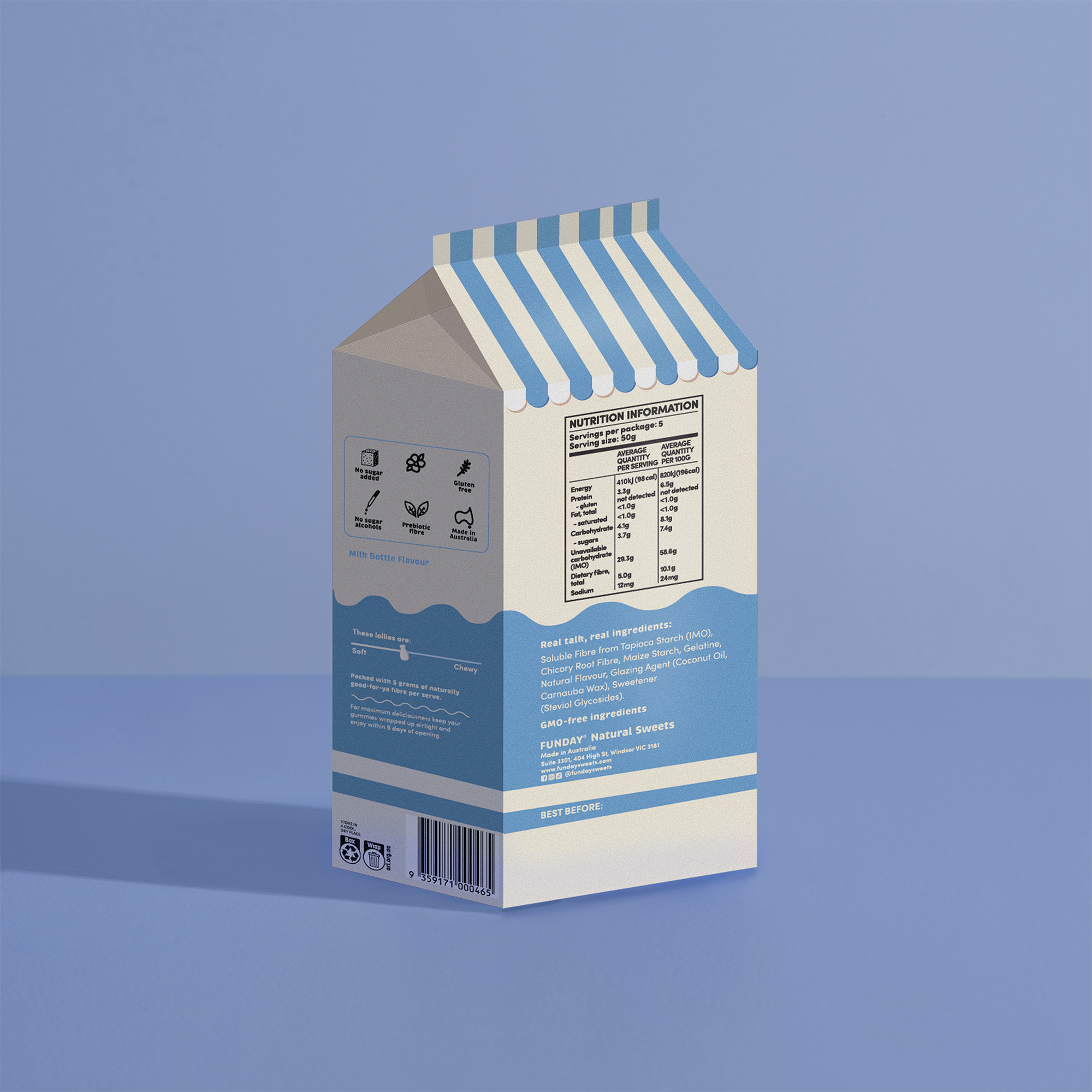 Milk Bottle Flavoured Gummies