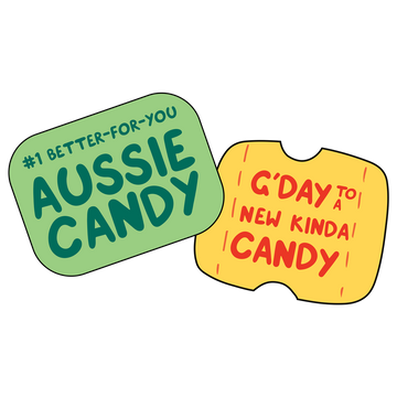 Number 1 better-for-you Aussie candy. G'day to a new kinda candy.