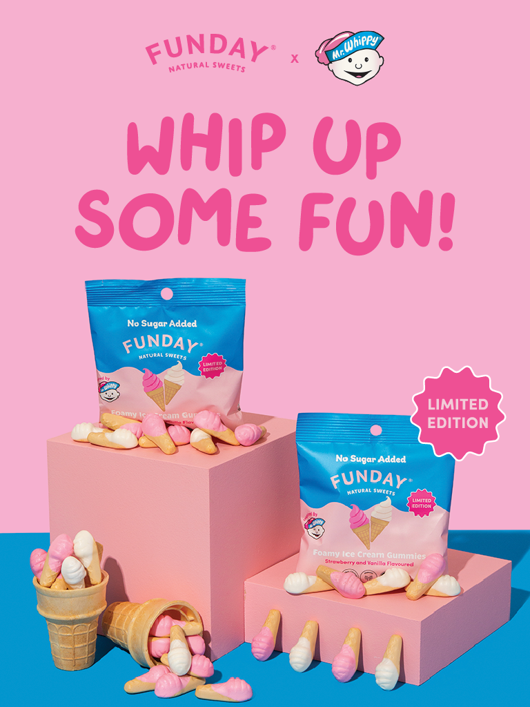 FUNDAY x Mr Whippy Ice Cream for Cash